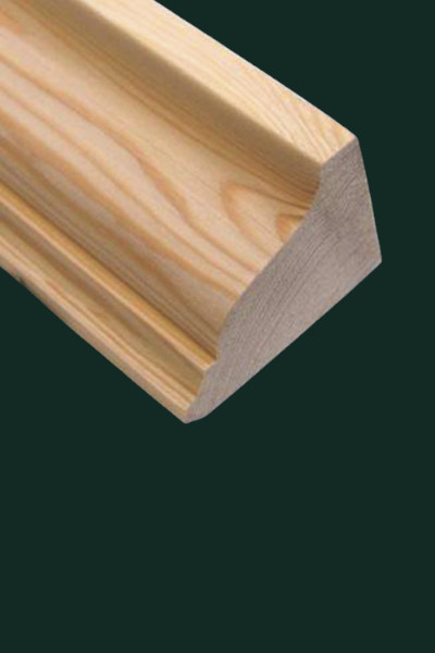 Houten sierlijst Kooflijst Lambri grenen