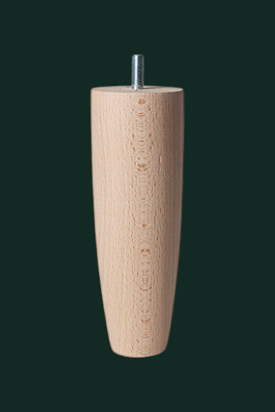 Bed- bankpoot bep01 in eiken of beuken 16×5,5cm