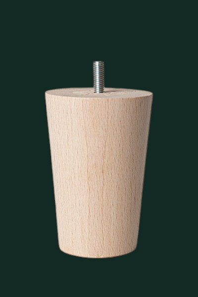 Bed- bankpoot bep13 in eiken of beuken 8x5,5cm