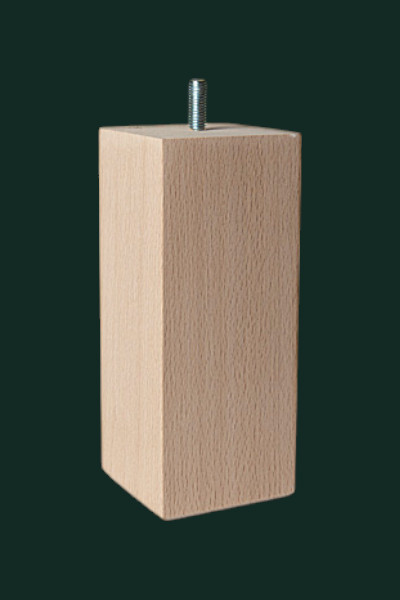 Bed- bankpoot bep16c modern in eiken of beuken 16×6,4cm