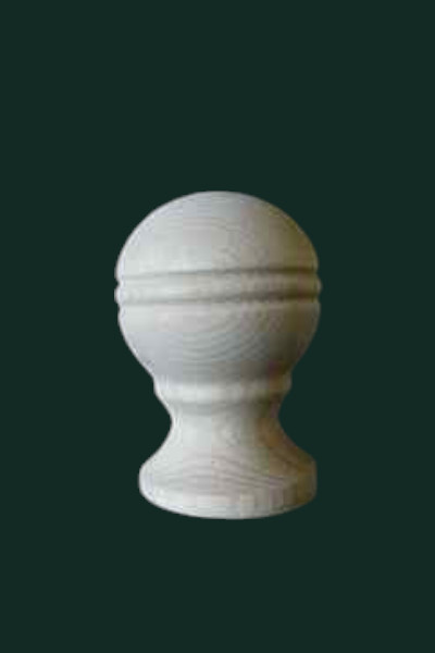 Hoofdbaluster knop 2 - grenen