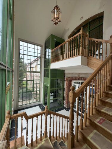 Trapbalusters gedraaide houten trapspijlen