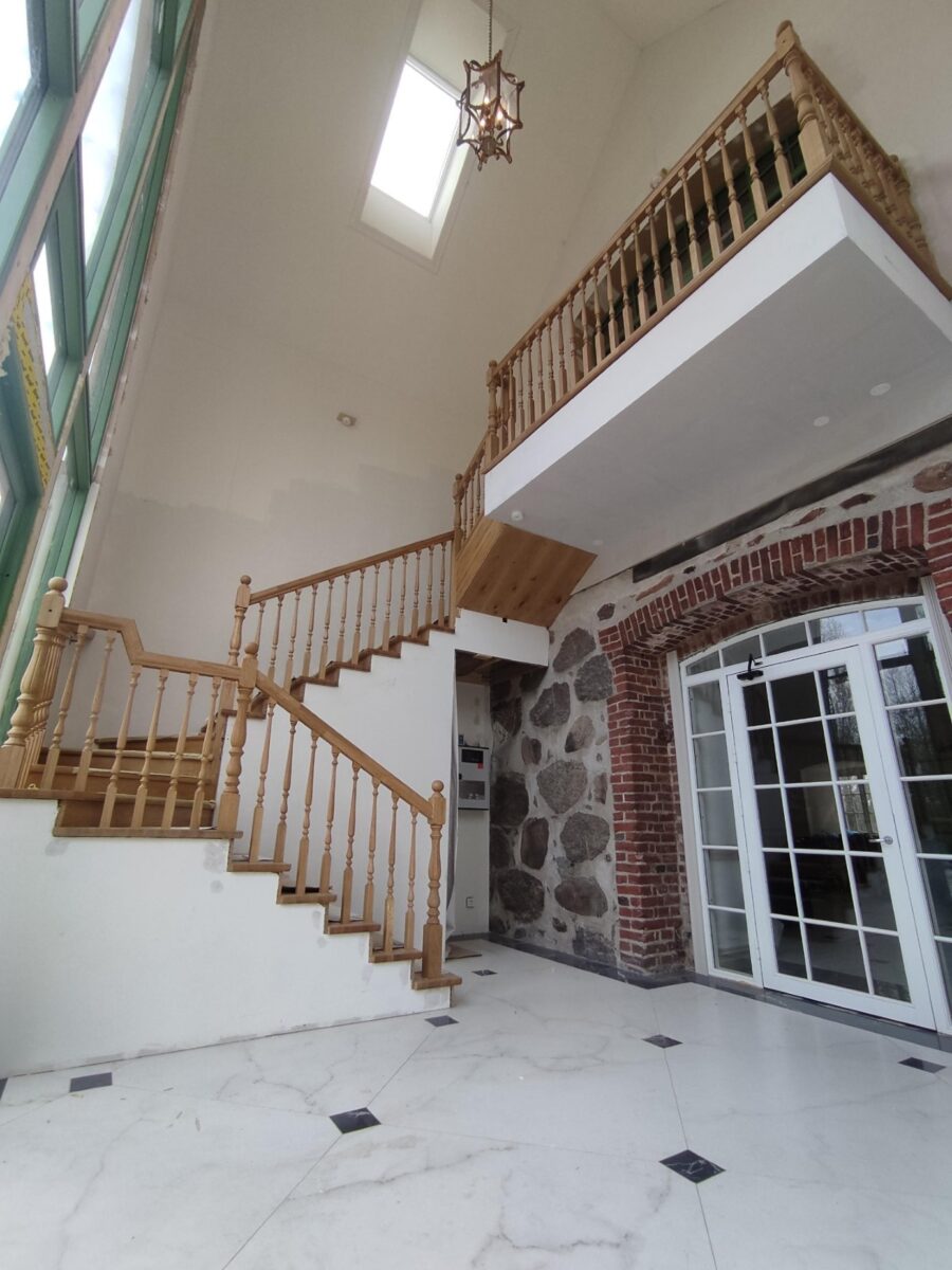 Trapbalusters gedraaide houten trapspijlen
